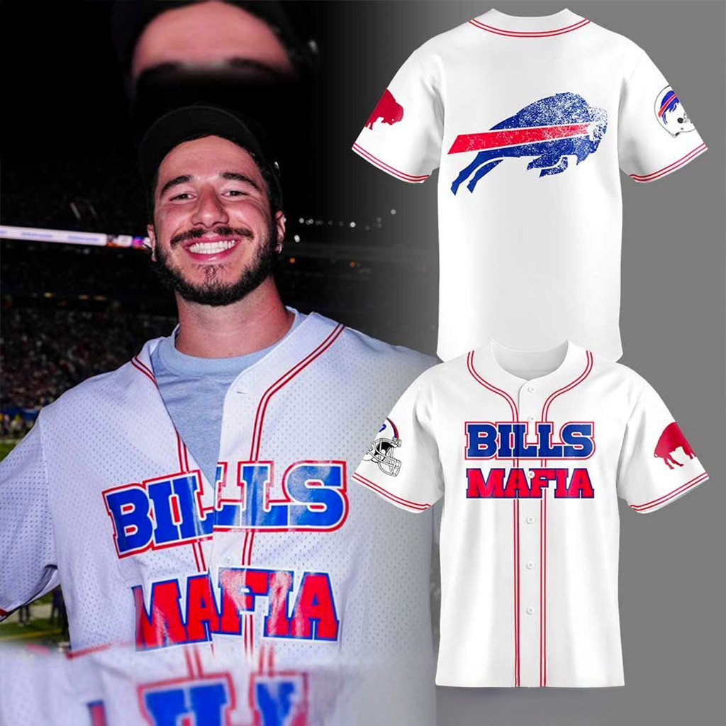 Buffalo Bills Mafia Mesh Jersey Buffalo Bills Merch Football Gifts For Men-1