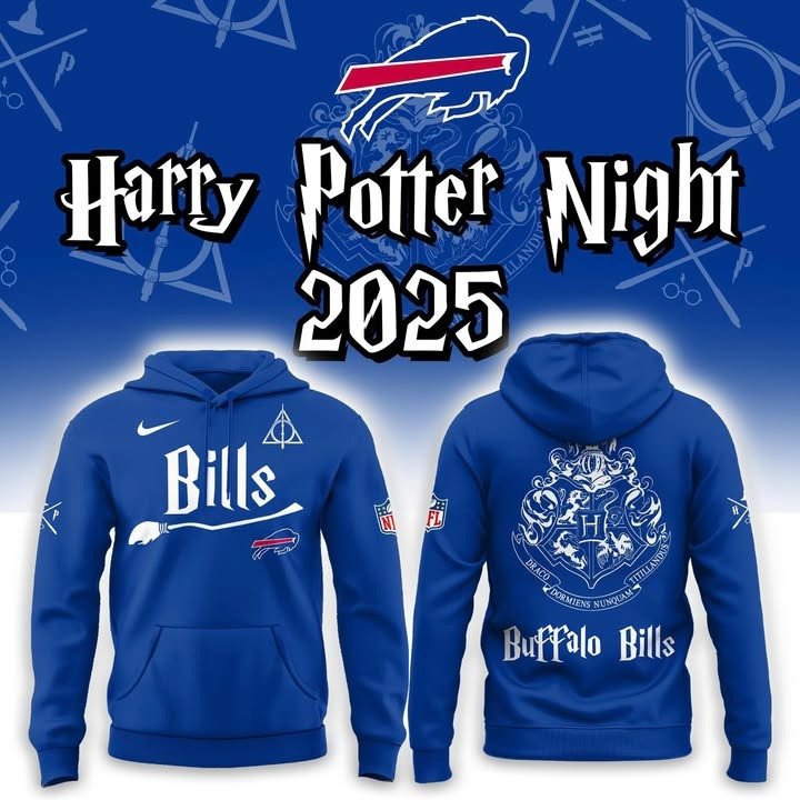 Buffalo Bills x Harry Potter Night 2025 Hoodie Game Day Football Merch Gifts For Bills Fans-1