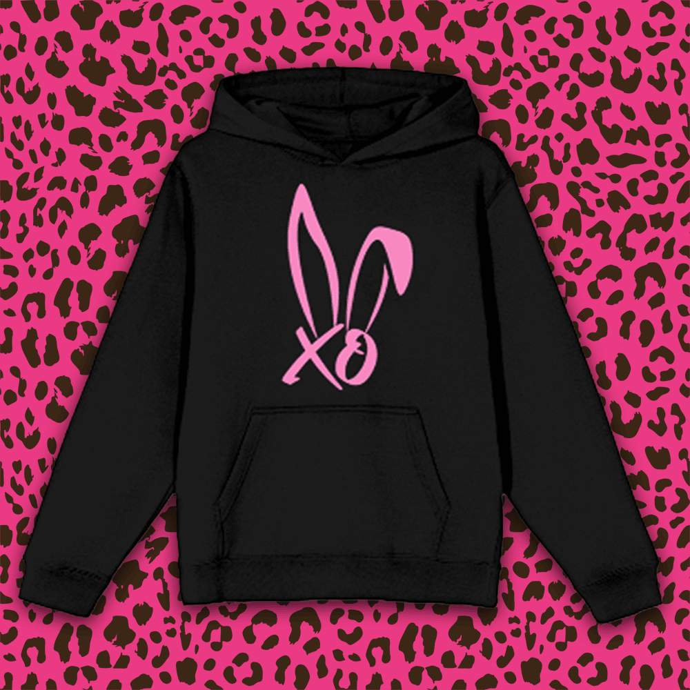 Bunnie XO Merch Bunnie Logo Hoodie Awesome Mother's Day Gifts Birthday Gift for Husband-1