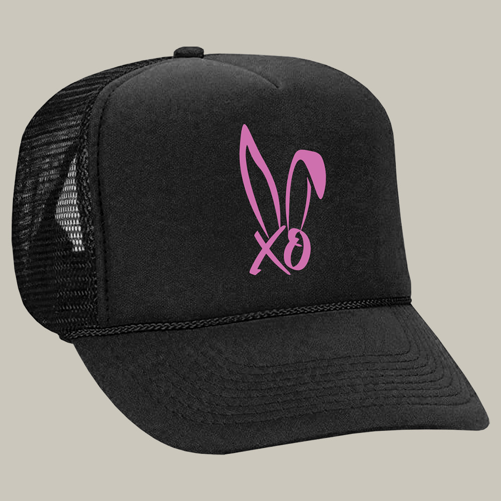 Bunnie Xo Logo Trucker Hat Xo Logo Merch Casual Streetwear Gifts For Bunnie Xo Fans-1