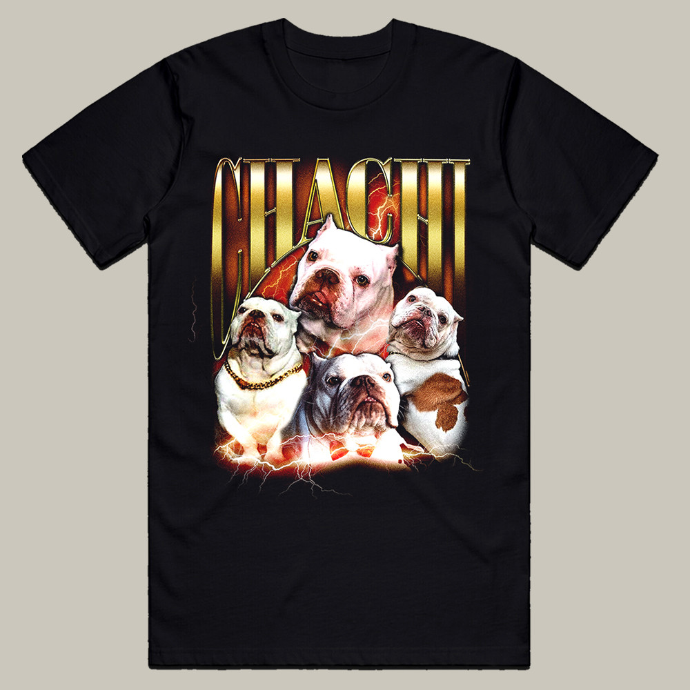 Bunnie Xo Merch Bulldog T-Shirt Chachi Celebrity Clothing Gifts For Bunnie XO Lovers-1