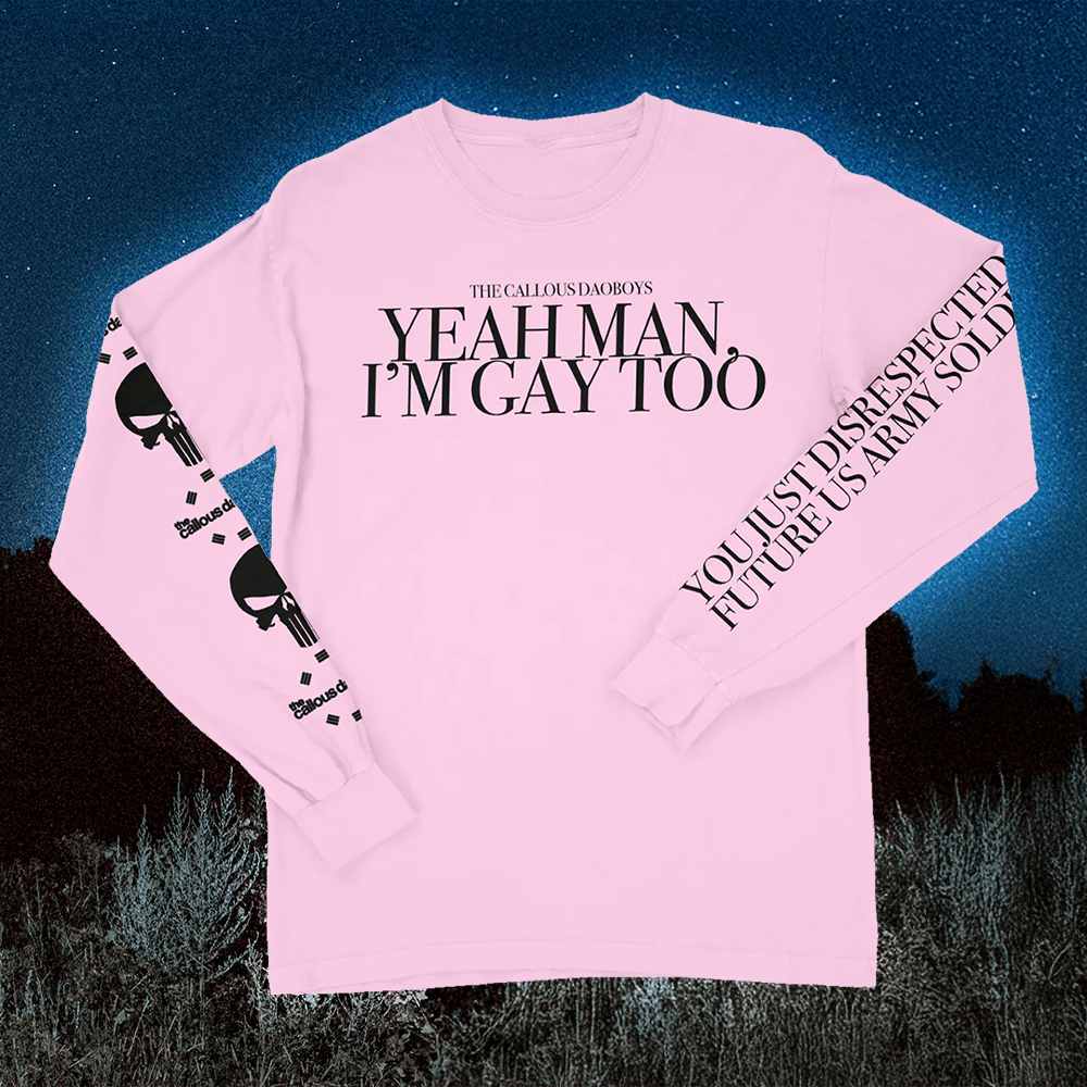 Callous Daoboys Merch Punisher Long Sleeve Shirt Gifts For Girlfriend Gifts For Besties-1