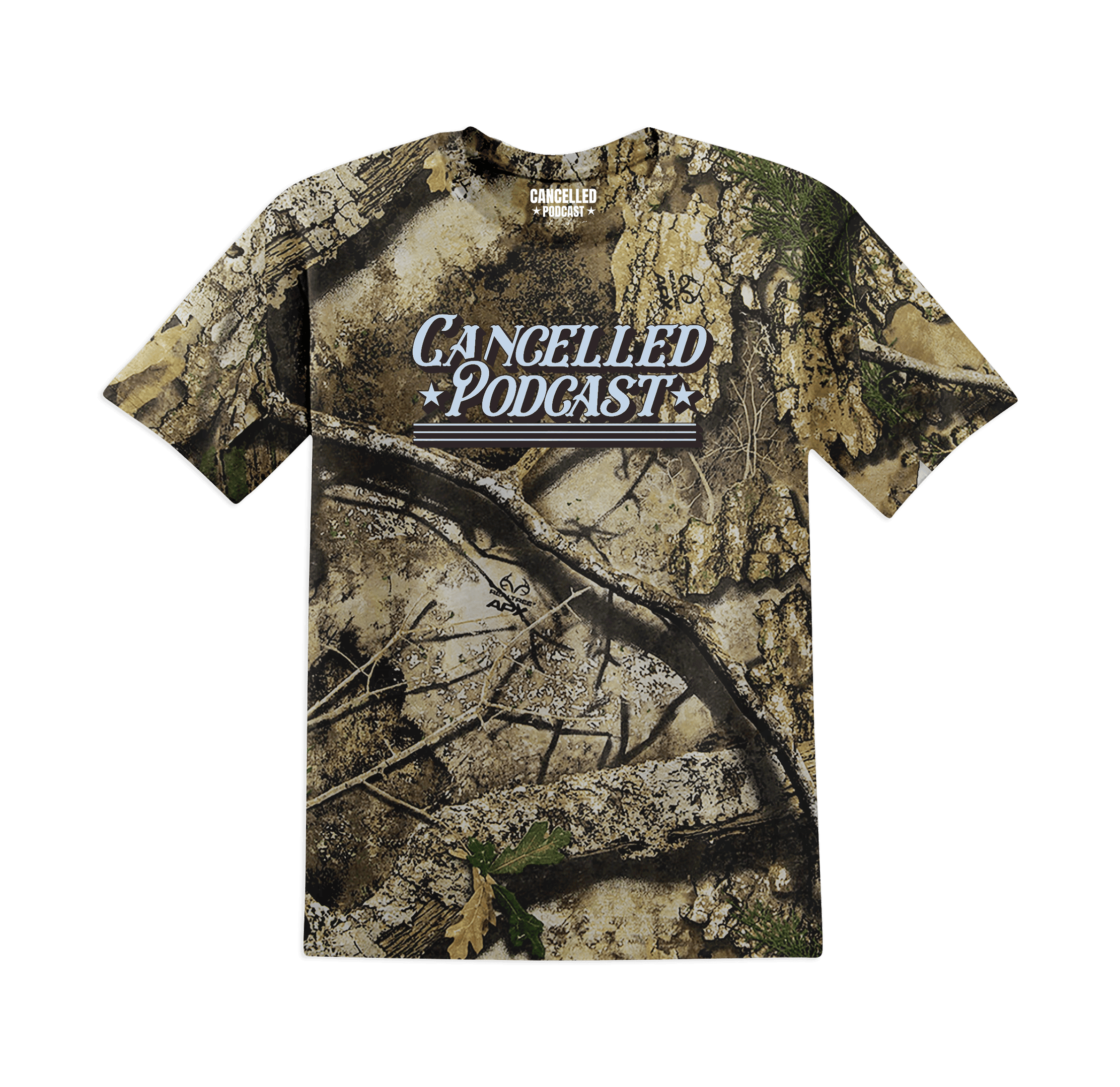 Cancelled Podcast Merch T-Shirt Cancelled Podcast Camo Tee Gifts For Music Fan Gifts For BFF-1
