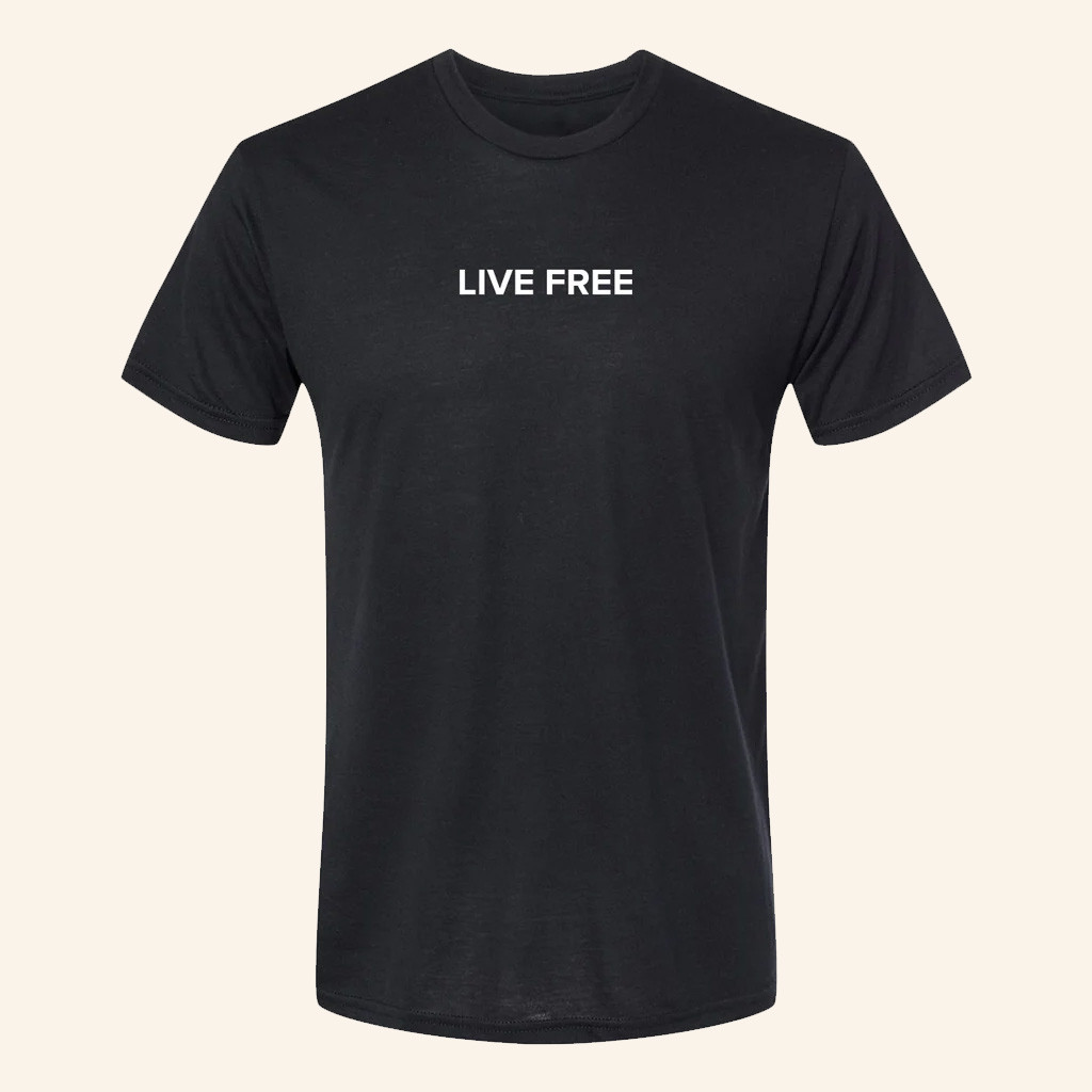 Charlie Kirk Shirt Live Free T-Shirt Charlie Kirk Merch Trump 45 47 Shirt Gifts For Patriot-1