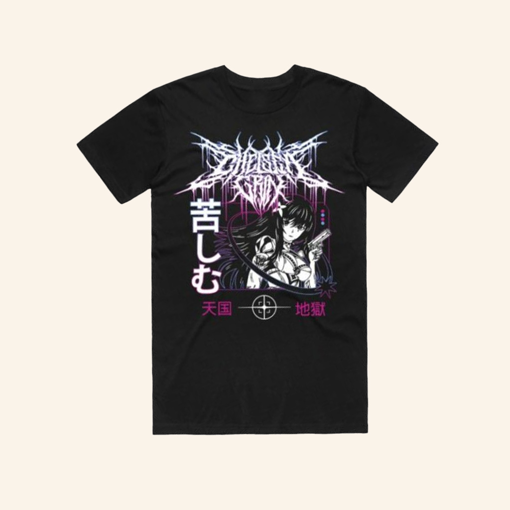 Chelsea Grin Merch Kanji Shirt Best Gifts For Dudes-1