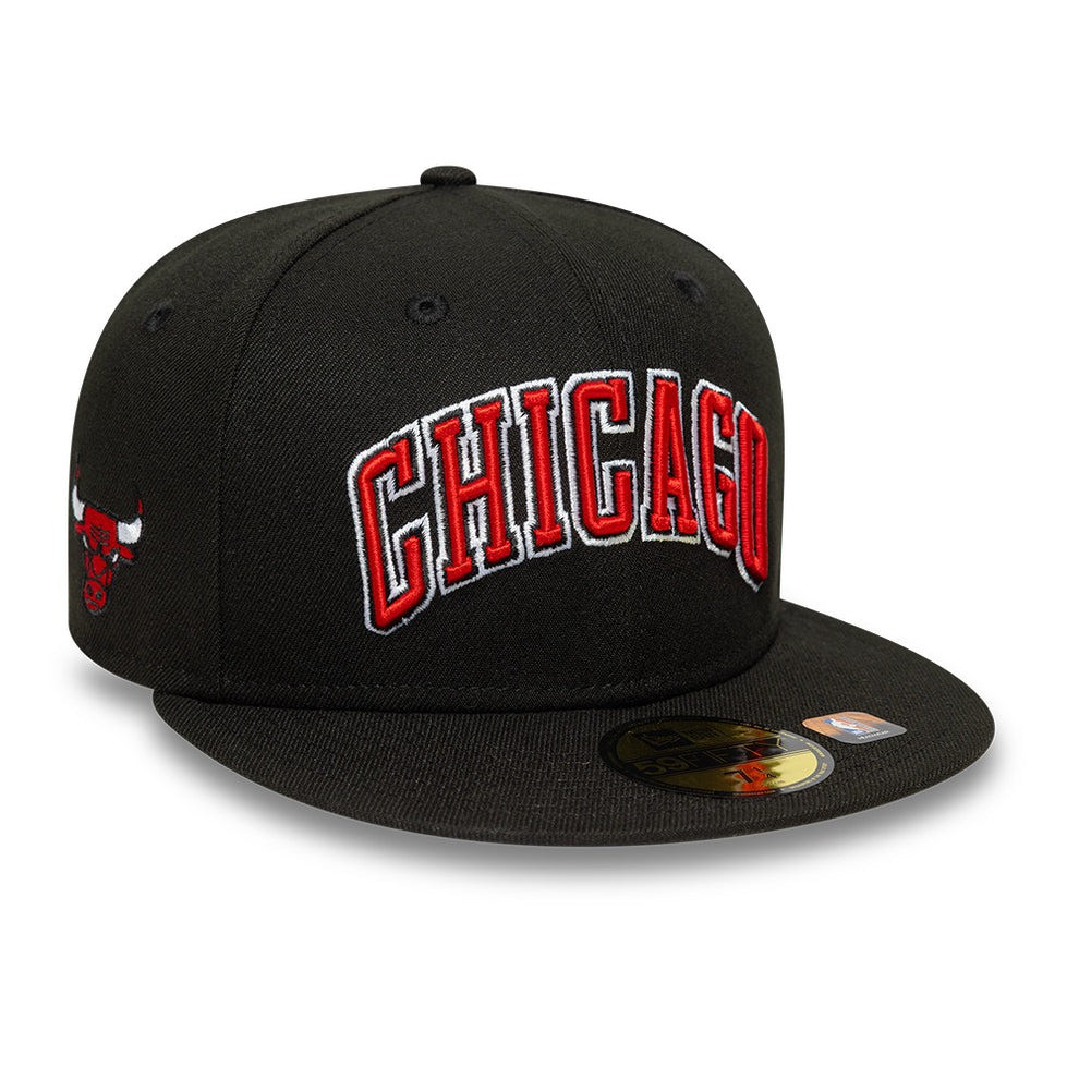 Chicago Bulls Hat New Era 59Fifty Fitted Hat Best Gifts For Chicago Bulls Fans For Him-1