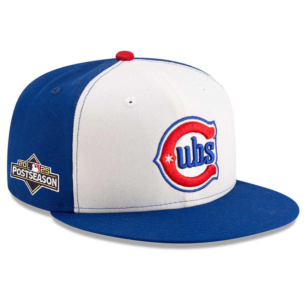 Chicago Cubs 2025 MLB Postseason 59fifty Embroidered Snapback Hat Chicago Cubs Merch-1