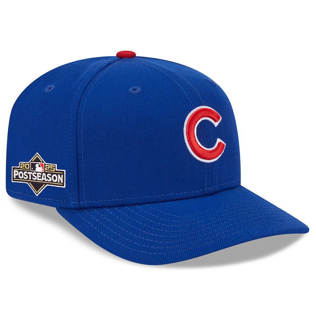 Chicago Cubs 2025 MLB Postseason 9seventy Embroidered Hat MLB Merch Cool Baseball Gifts-1
