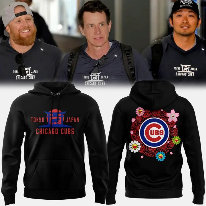 Chicago Cubs 2025 MLB World Tour Tokyo Japan Series Hoodie Cubs Fan Unique Gift Ideas-1 Chicago Cubs 2025 MLB World Tour Tokyo Japan Series Hoodie Cubs Fan Unique Gift Ideas-1