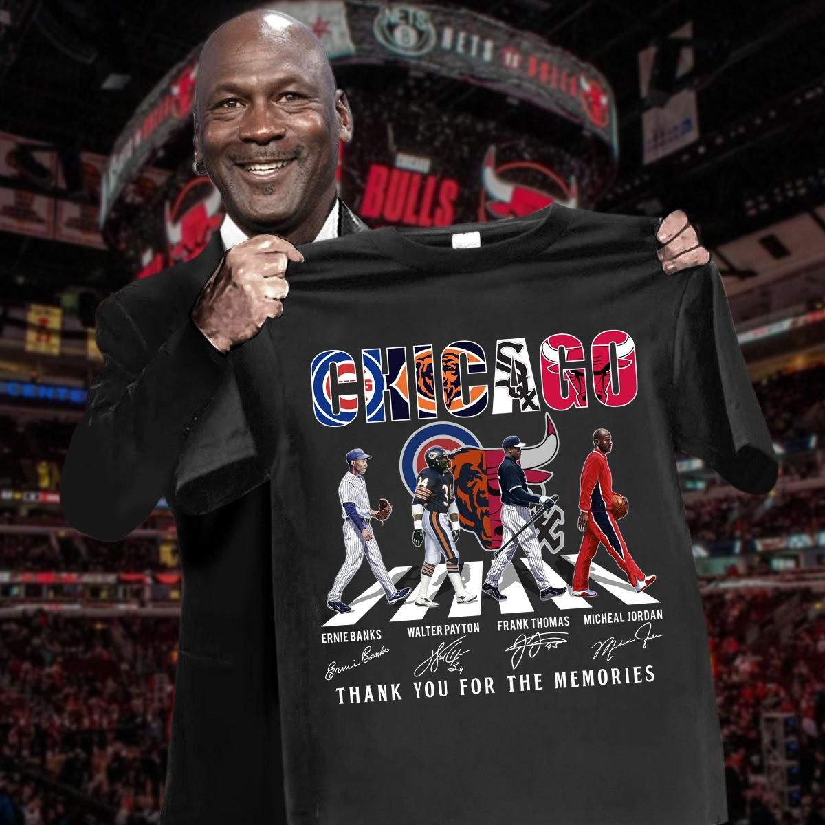 Chicago Sport Teams Thank You For The Memories T-Shirt Gifts For Chicago Sport Teams Fan-1