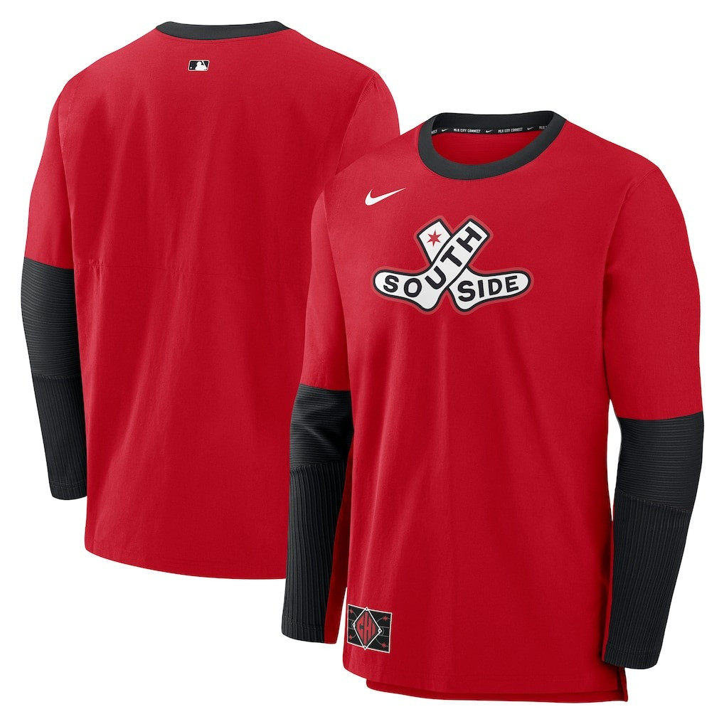 Chicago White Sox City Connect Long Sleeve Shirt 2025 Tri-Blend Performance Apparel Merch-1