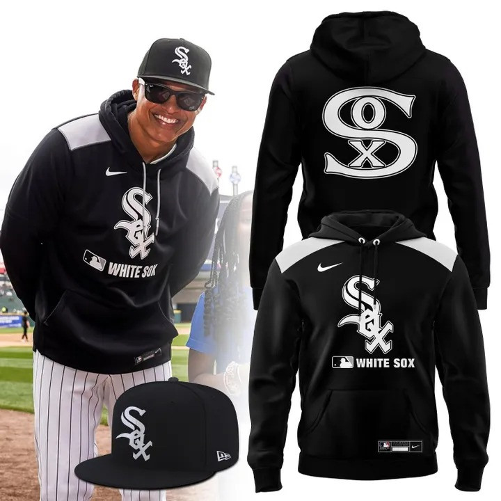 Chicago White Sox Hoodie And Fitted Hat 2025 Season MLB White Sox Fan Gear Merchandise-1
