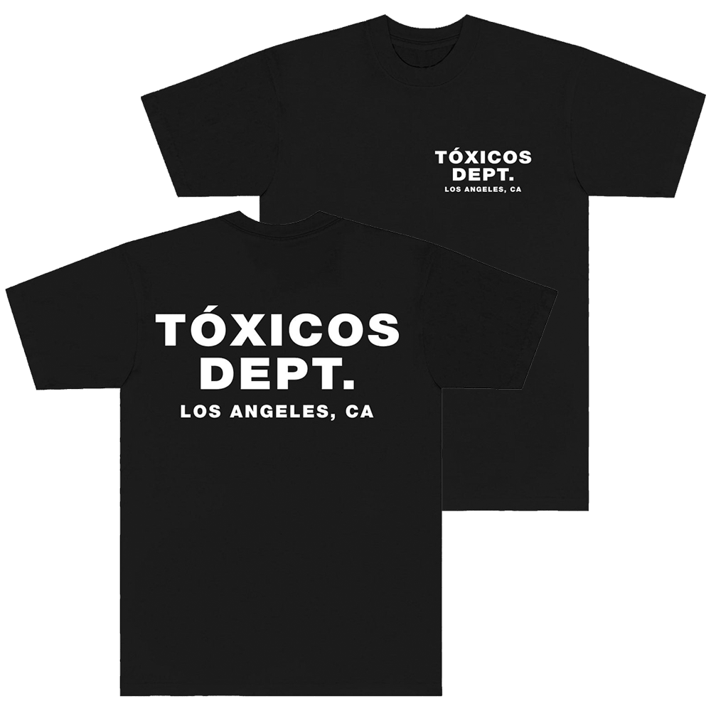 Chicos Toxicos Merch Toxicos Dept Los Angeles CA T-Shirt Father's Day Gifts For Dad-1