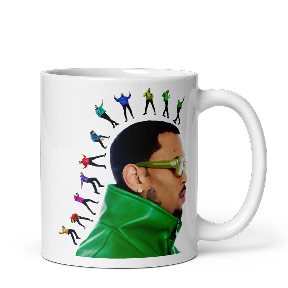 Chris Brown Breezy Bowl XX World Tour Merch Mug 2025 Dance Off Coffee Mug-1 Chris Brown Breezy Bowl XX World Tour Merch Mug 2025 Dance Off Coffee Mug-1