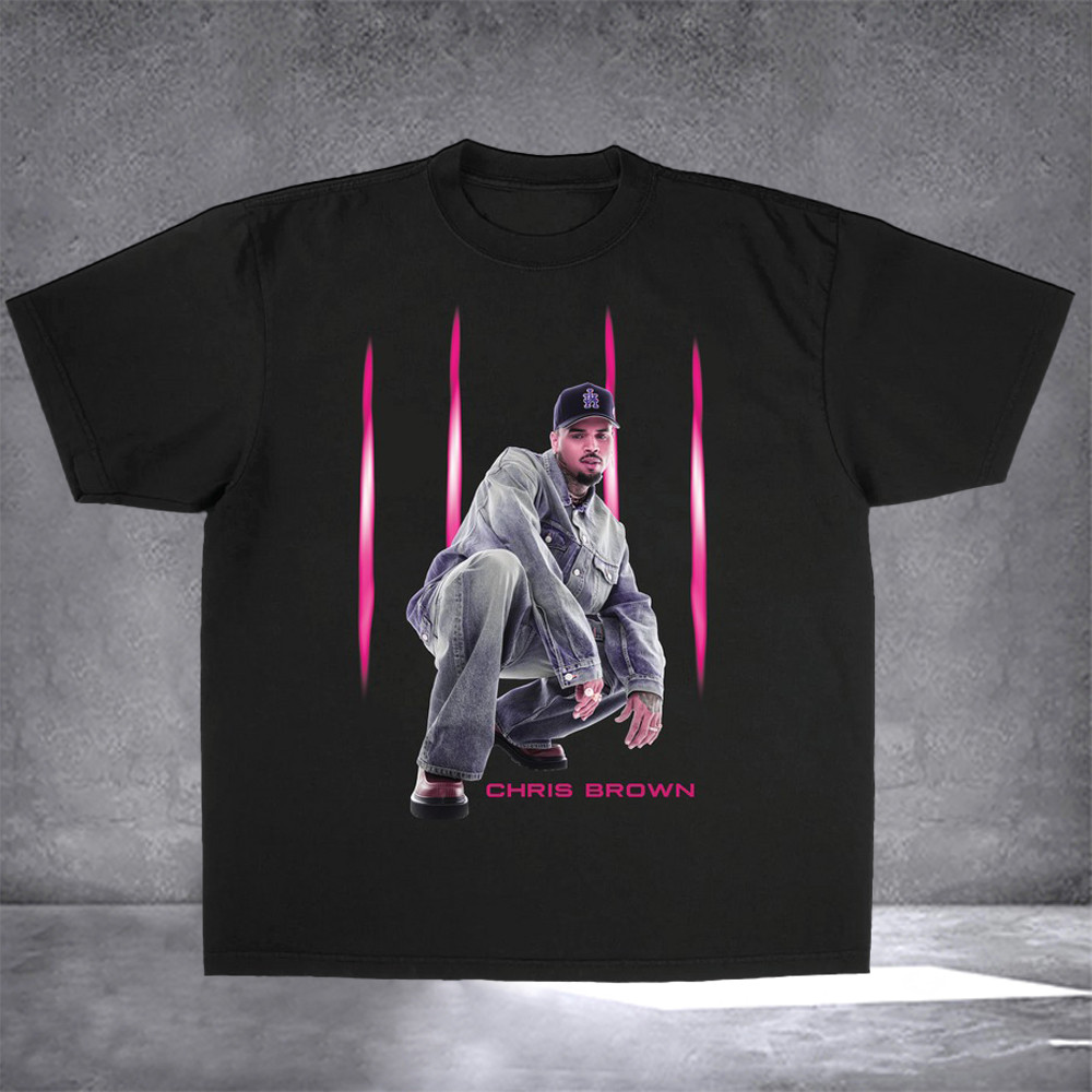 Chris Brown Shirt Angel Numbers 11:11 Deluxe Breezy Bowl 2025 Tour Merchandise Gifts-1