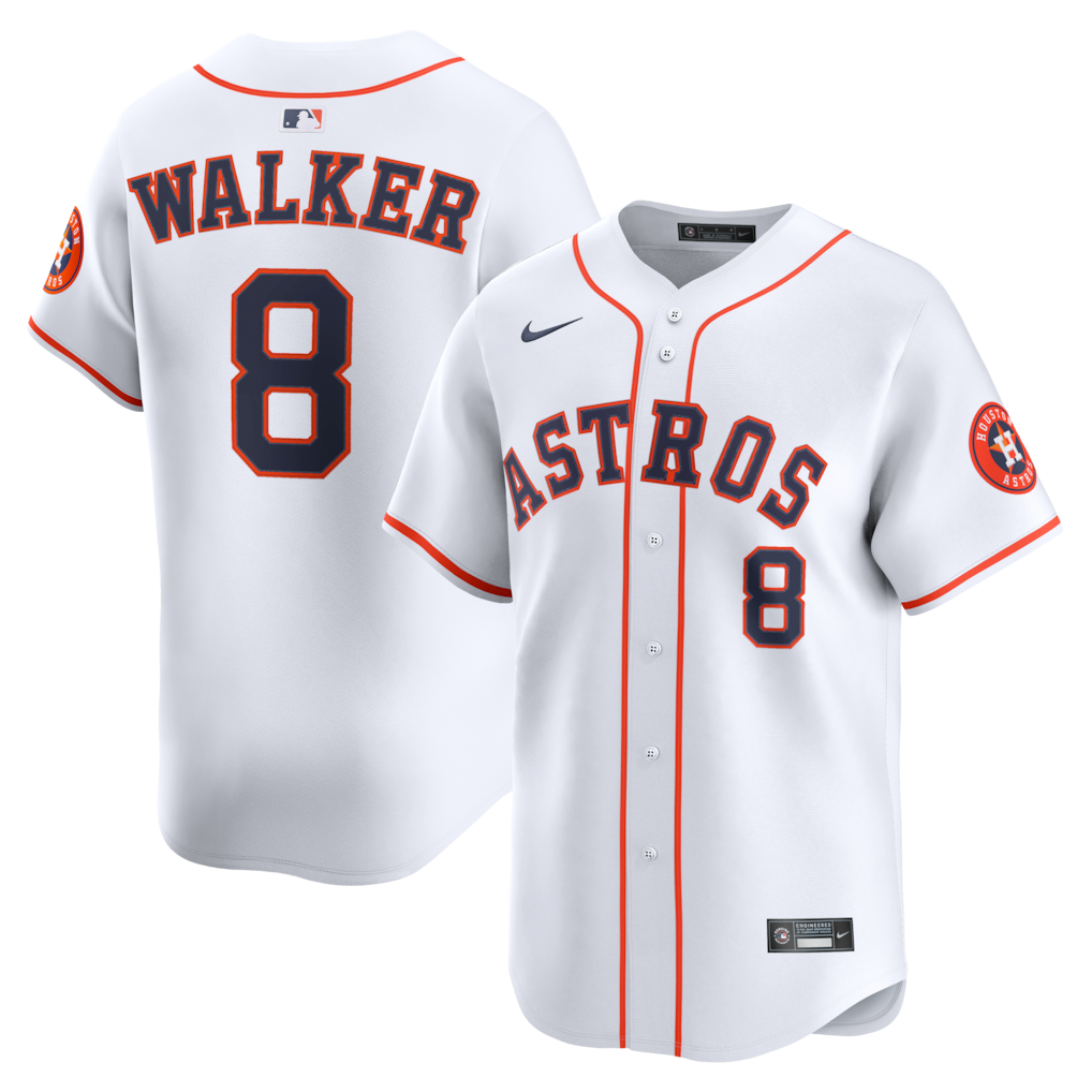 Christian Walker Houston Astros Nike Home Limited Player Jersey - White-1