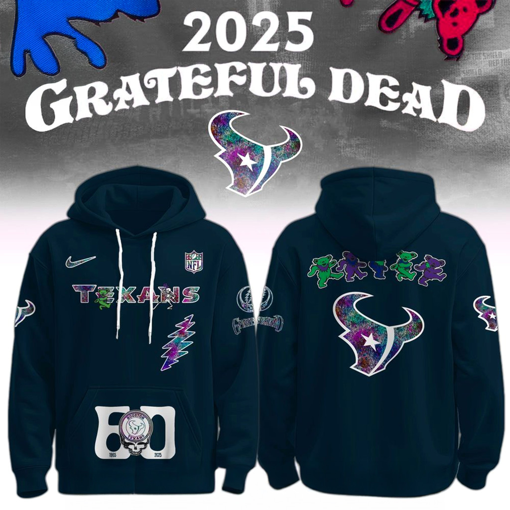Cincinnati Bengals x Grateful Dead 60th Hoodie Bengals Merch Christmas Gifts For Football Lovers-1