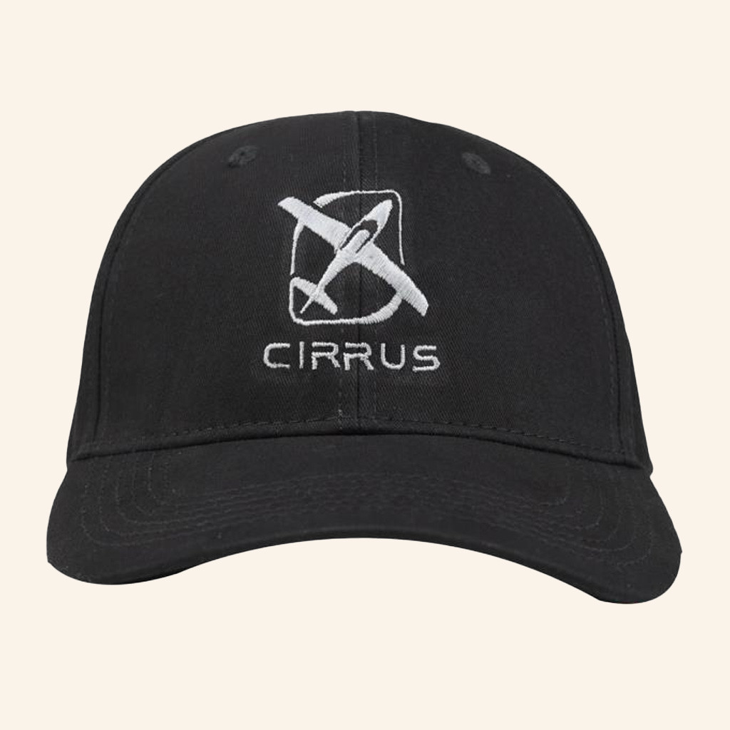 Cirrus Aircraft Merch No Button Pilot Embroidered Hat Gifs For Dad-1