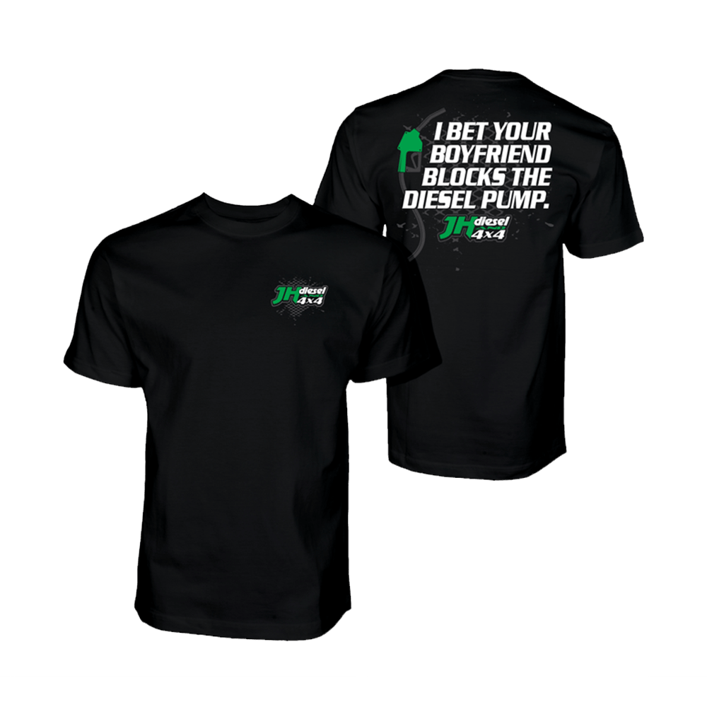 Cleetus Mcfarland Merch JH's Diesel Your Boyfriend Blocks Diesel Pump T-Shirt Gifts For Fans-1