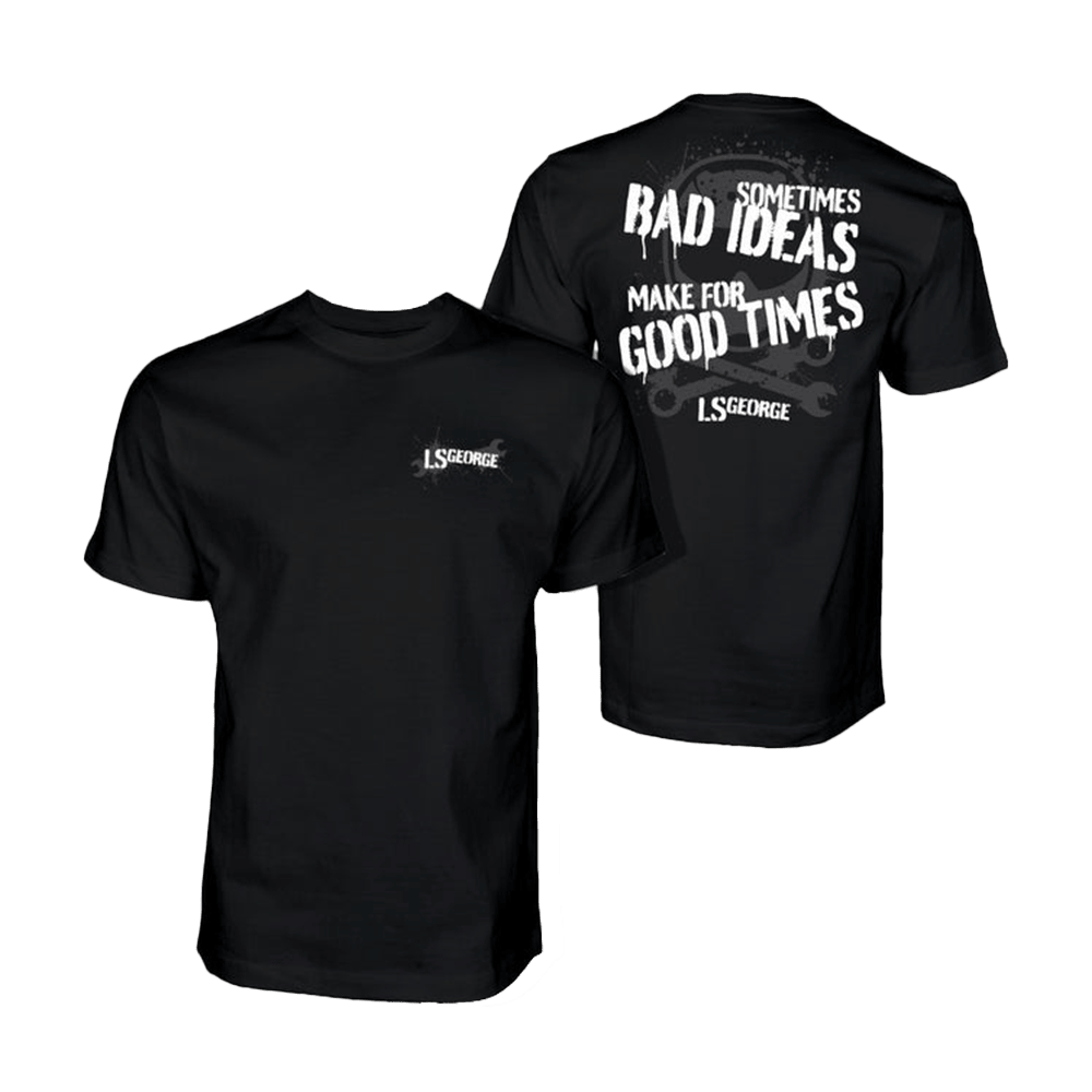Cleetus Mcfarland Merch LS George's Bad Ideas T-Shirt Gifts For Fans Anniversary Gift for Men-1
