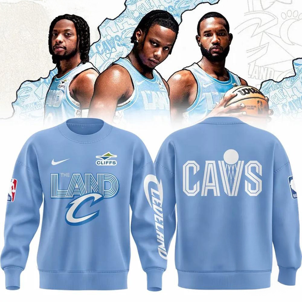 Cleveland Cavaliers 2024 25 City Sweatshirt Basketball Fan Gift Ideas-1