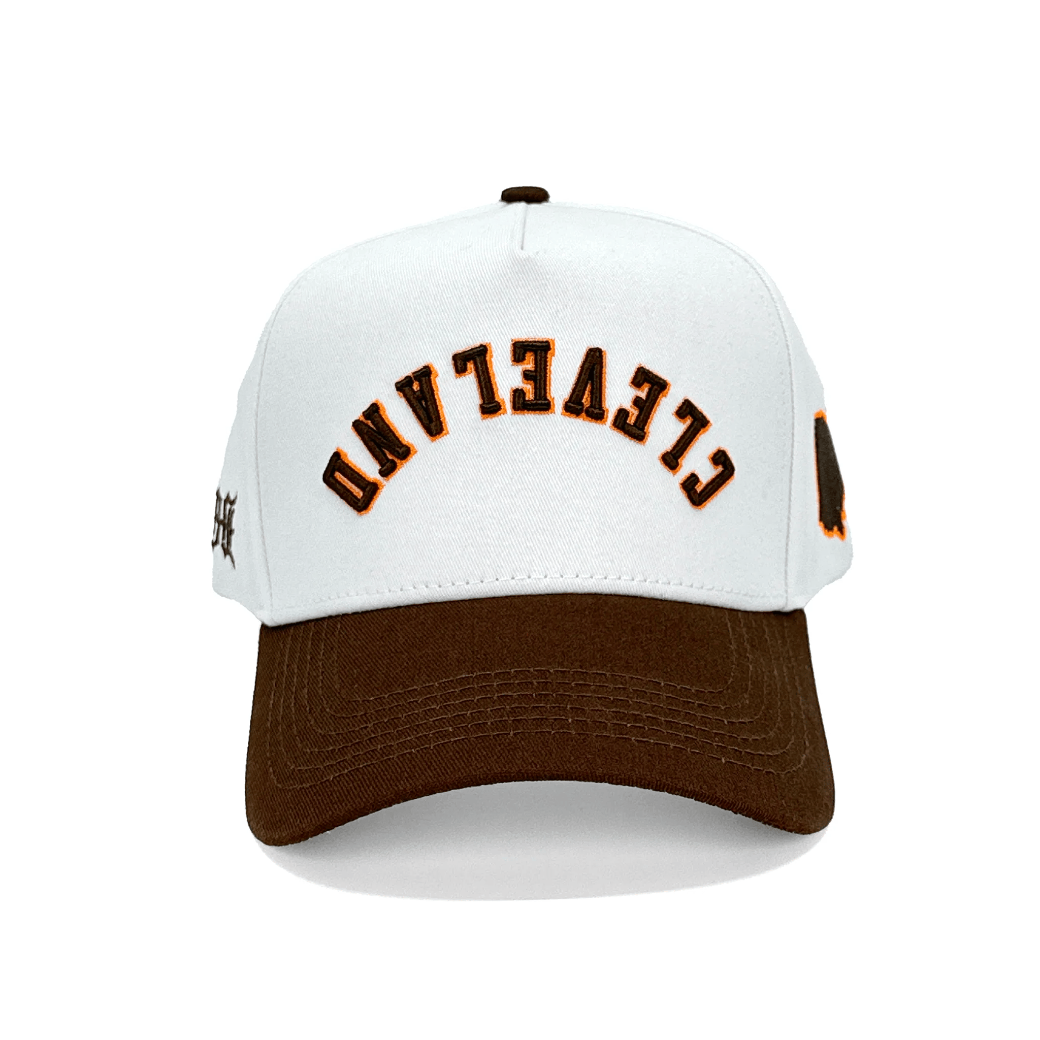 Cleveland Upside Down Hat Trend Cleveland Reversed Hat Cleveland Merch Good Father's Day Presents-1