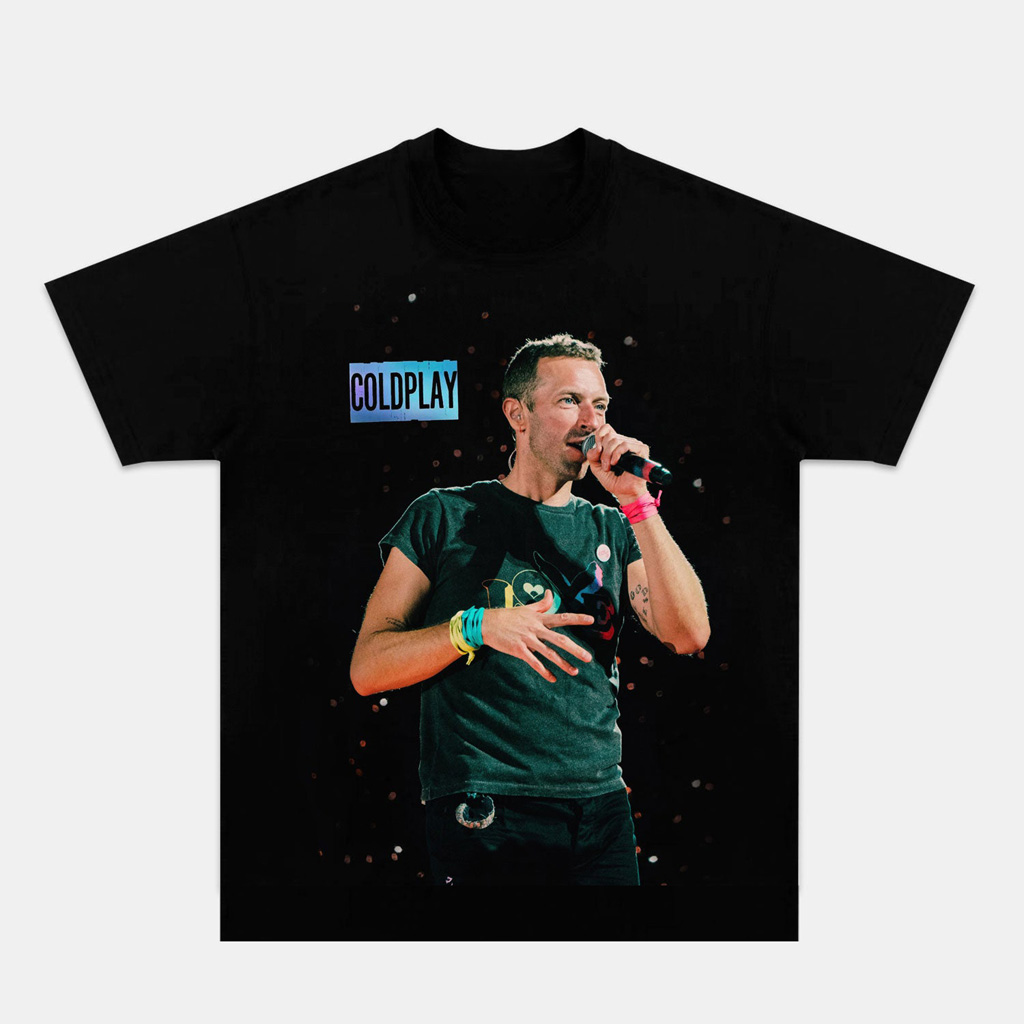 Coldplay Graphic T-Shirt Coldplay Merch Christmas Gifts For Rock Band Fans-1