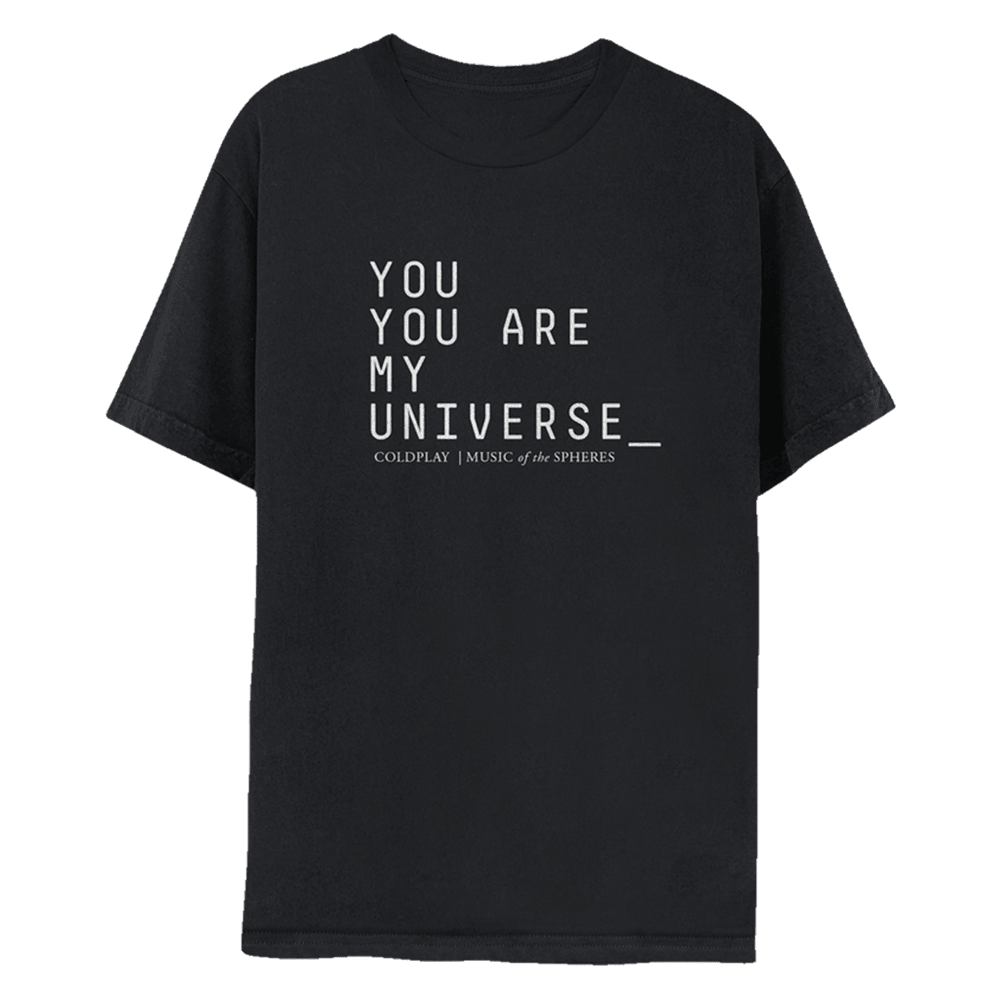 Coldplay Tour 2025 Shirt You Are My Universe Gift Tee Thoughtful Present For Music Loving Dad-1