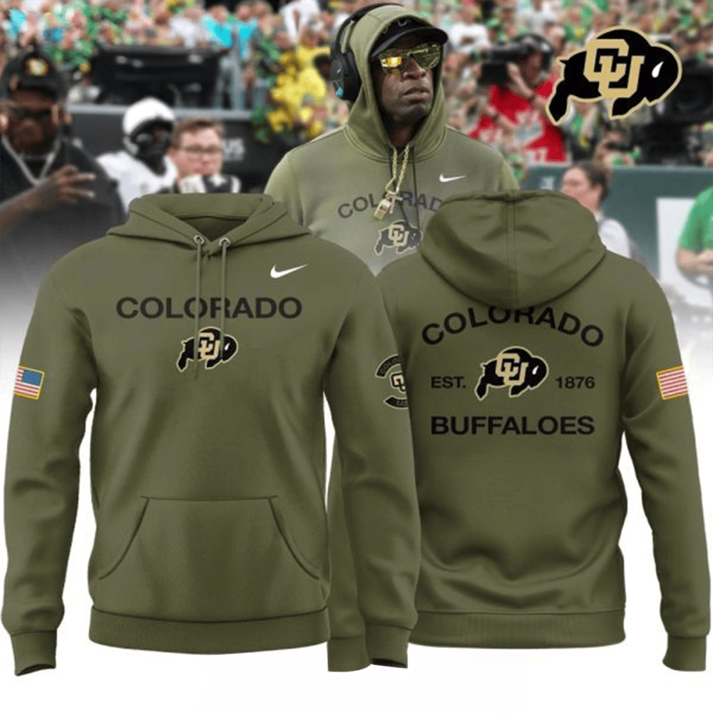 Colorado Buffaloes Military Appreciation 2025 Hoodie Salute To Service Hoodie Gifts For Him-1