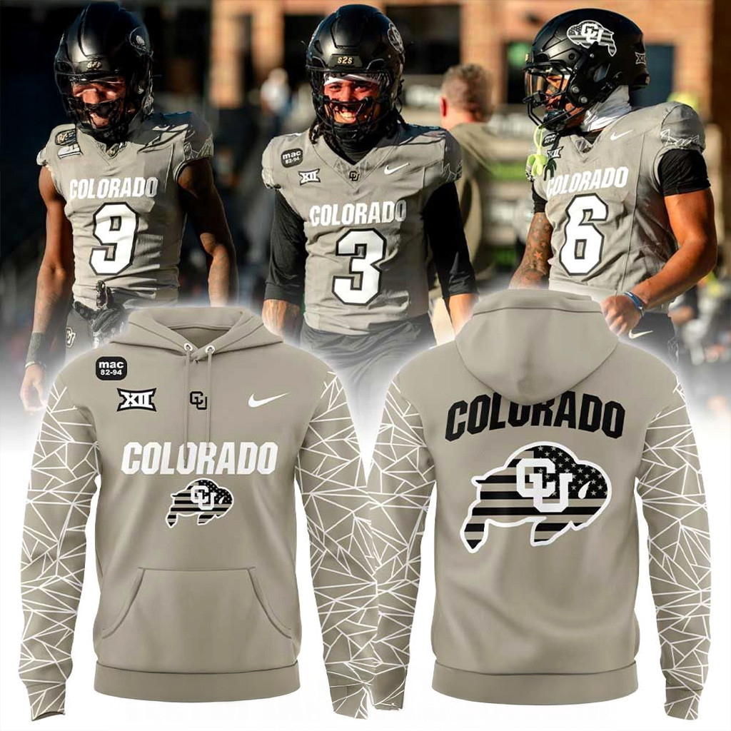 Colorado Football Loose Focused Ready Uniform Hoodie Buffaloes Merch Presents For Boyfriend-1