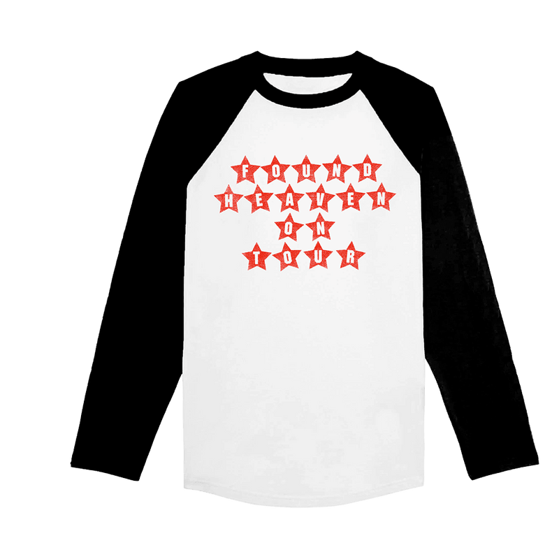 Conan Gray Merch Found Heaven On Tour Baseball Raglan Shirt Conan Gray Concert Tour Merch-1