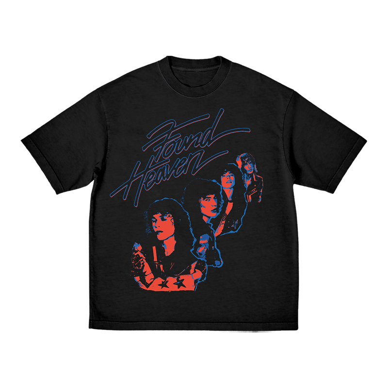 Conan Gray Merch Found Heaven Retro T-Shirt Conan Gray Concert Tour Merch Apparel Fan Gifts-1