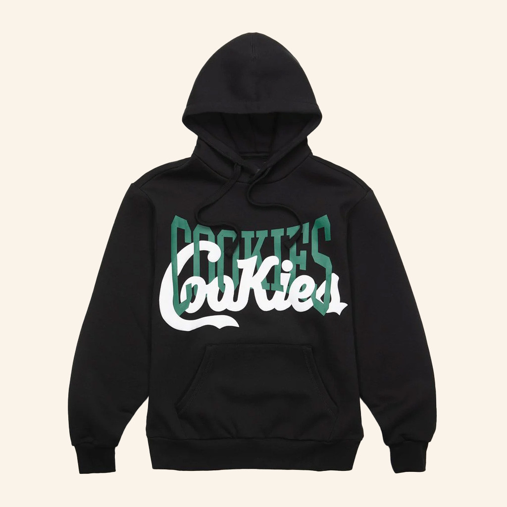 Cookies Merch Title Fight Block Script Hoodie Gifts For Him-1
