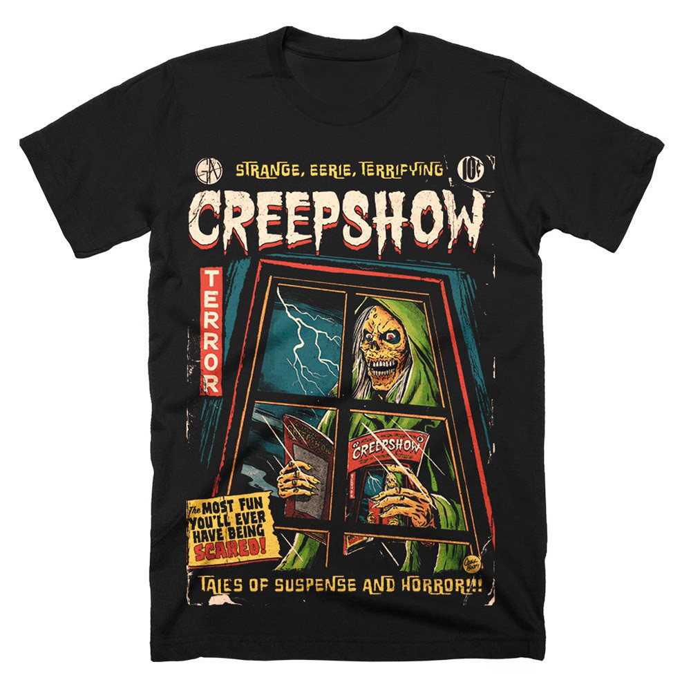 Creepshow Stranger Than Fiction T-Shirt Creepshow The Series Merch Apparel Fan Gifts-1