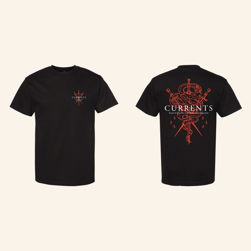 Currents Merch Swords The Death We Seek Shirt Gift Ideas For Husband-1
