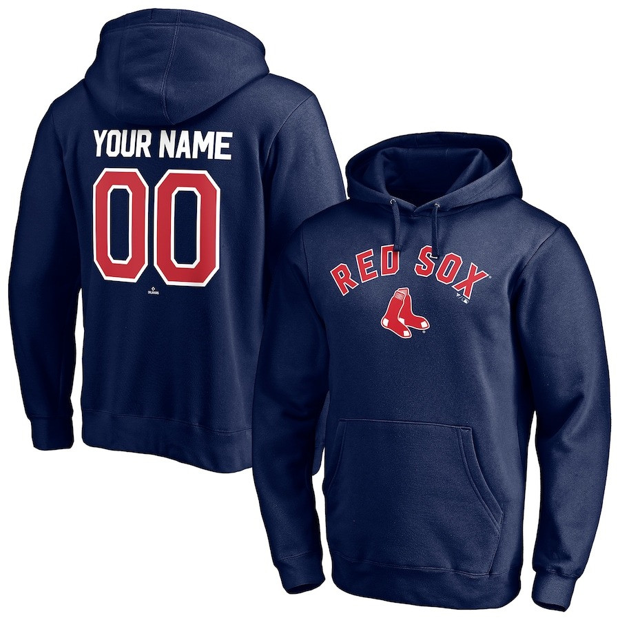 Custom Boston Red Sox Hoodie Winning Streak Name & Number Pullover Hoodie Fan Gifts-1 Custom Boston Red Sox Hoodie Winning Streak Name & Number Pullover Hoodie Fan Gifts-1
