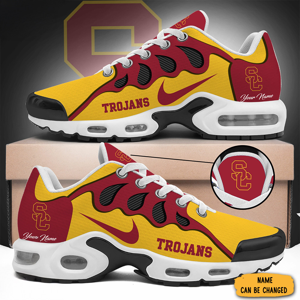 Custom USC Trojans Nike Air Max Plus Sneakers Merchandise Shoes Best Gifts Idea For Fans-1 Custom USC Trojans Nike Air Max Plus Sneakers Merchandise Shoes Best Gifts Idea For Fans-1