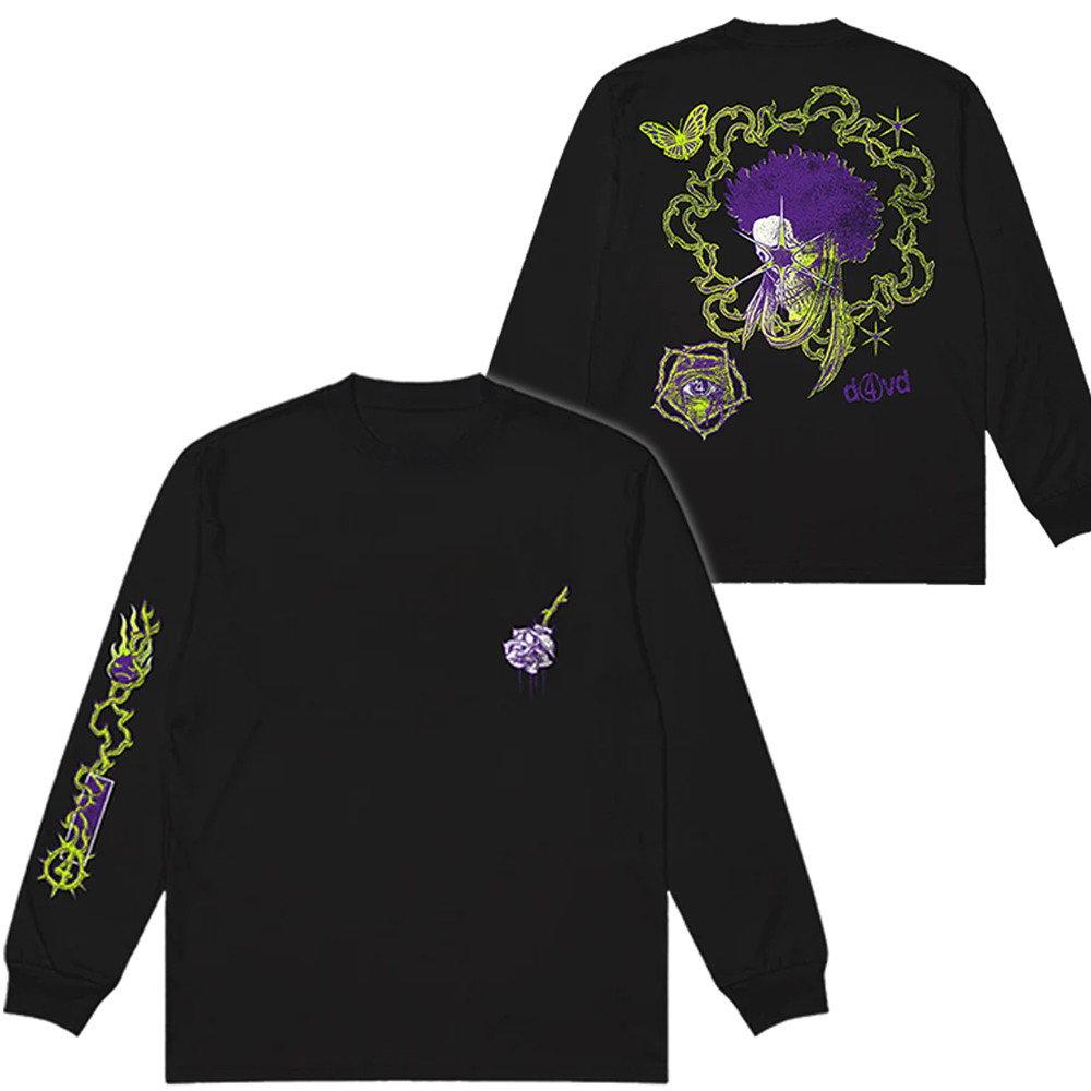 D4vd Merch Sweatshirt D4vd Tour Merchandise Crewneck Sweatshirt Gifts-1