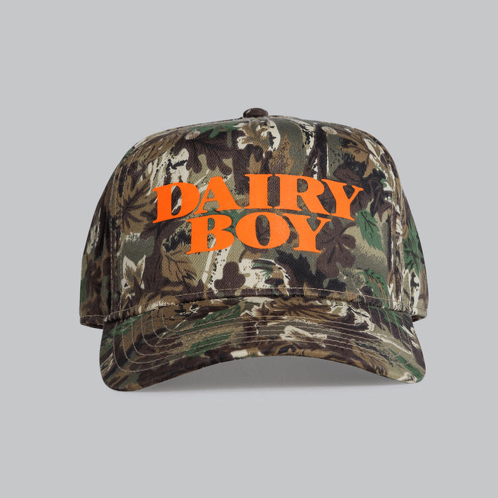 Dairy Boy Camo Hat Dairy Boy Merch Cap Father's Day Present Ideas Birthday Gifts For Friends-1