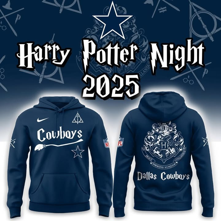 Dallas Cowboys x Harry Potter Night 2025 Hoodie Game Day Football Fan Merch Gifts For Him-1
