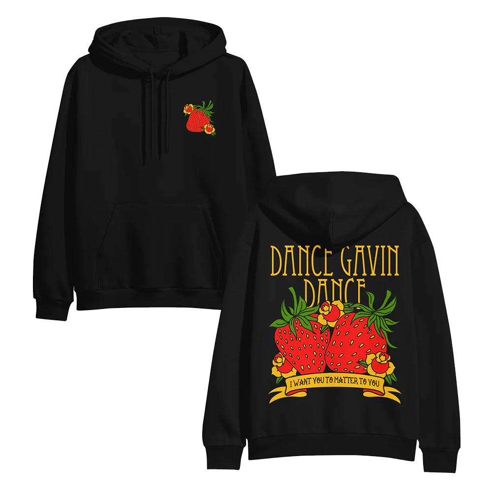 Dance Gavin Dance Merch DGD Strawberry Wake Hoodie Best Gifts For Music Lovers Gifts For BFF-1