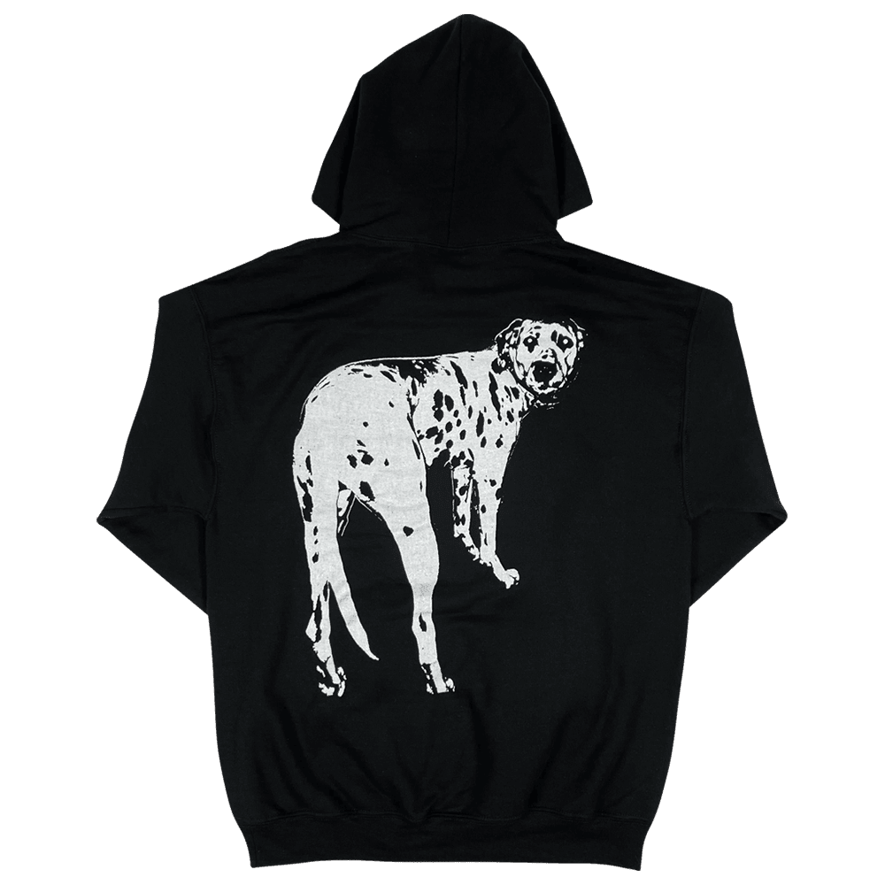 Death Grips Merch Dalmatian Black Hoodie Gifts For Band Fans Christmas Gift for Him-1