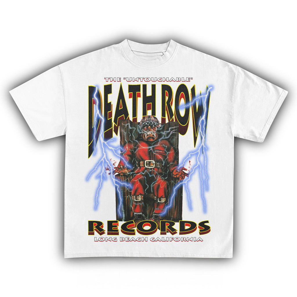 Death Row Records The Untouchable White Shirt Death Row Records Merch Fans Gifts-1