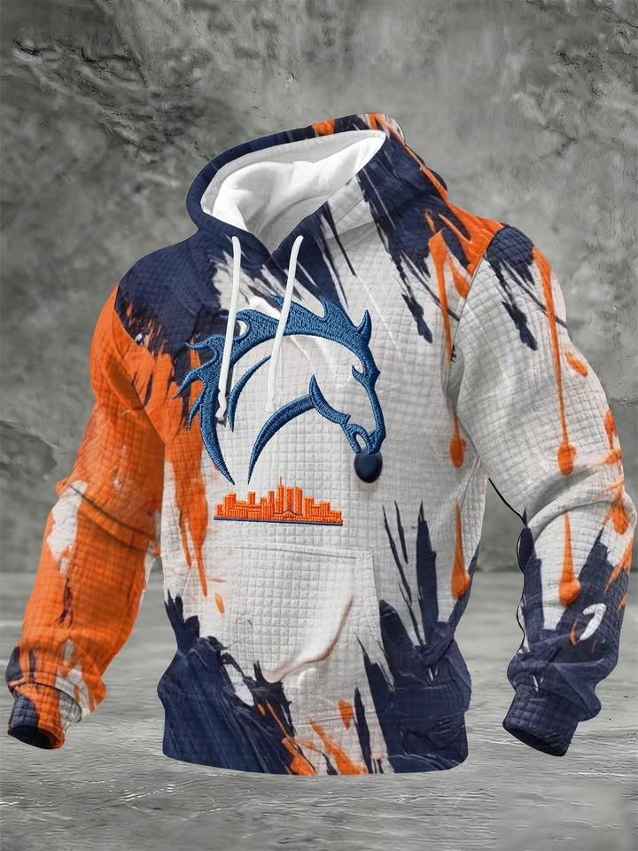 Denver Broncos Hoodie Game Day Clothing Present For Denver Broncos Fans-1