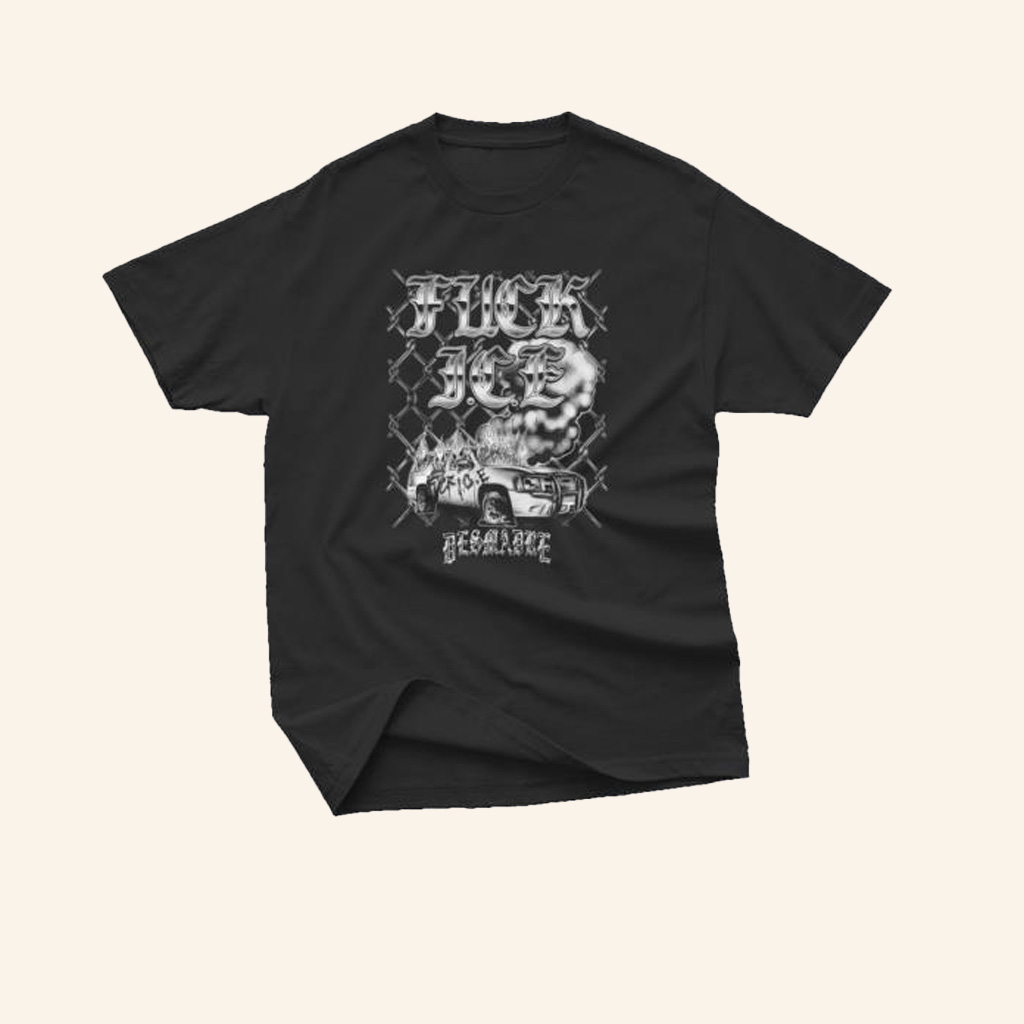 Desmadre World Merch Fck Ice T-Shirt Gifts For Dudes-1
