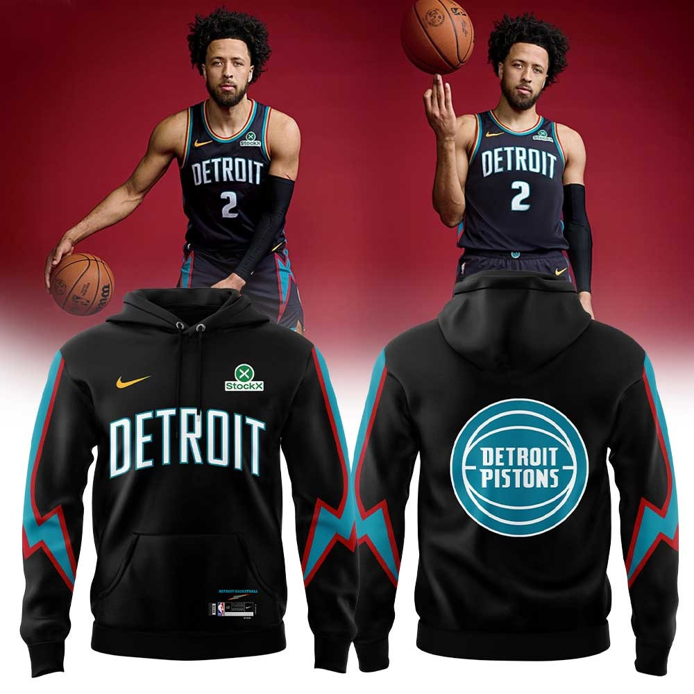 Detroit Pistons 2025-26 City Edition Uniforms Hoodie Fan Merch Gifts For Basketball Lovers-1