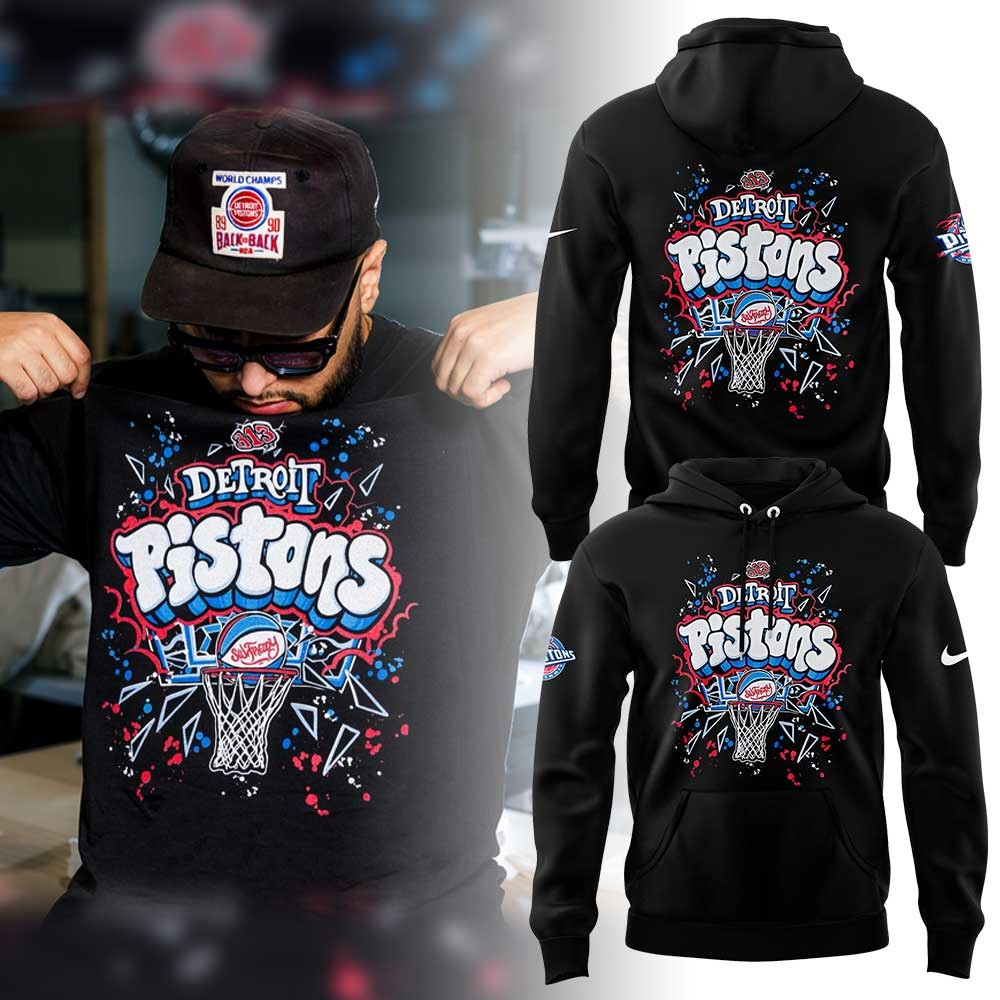 Detroit Pistons 313 Collection Hoodie Basketball Lover Fan Merch Apparel Gifts For Him-1