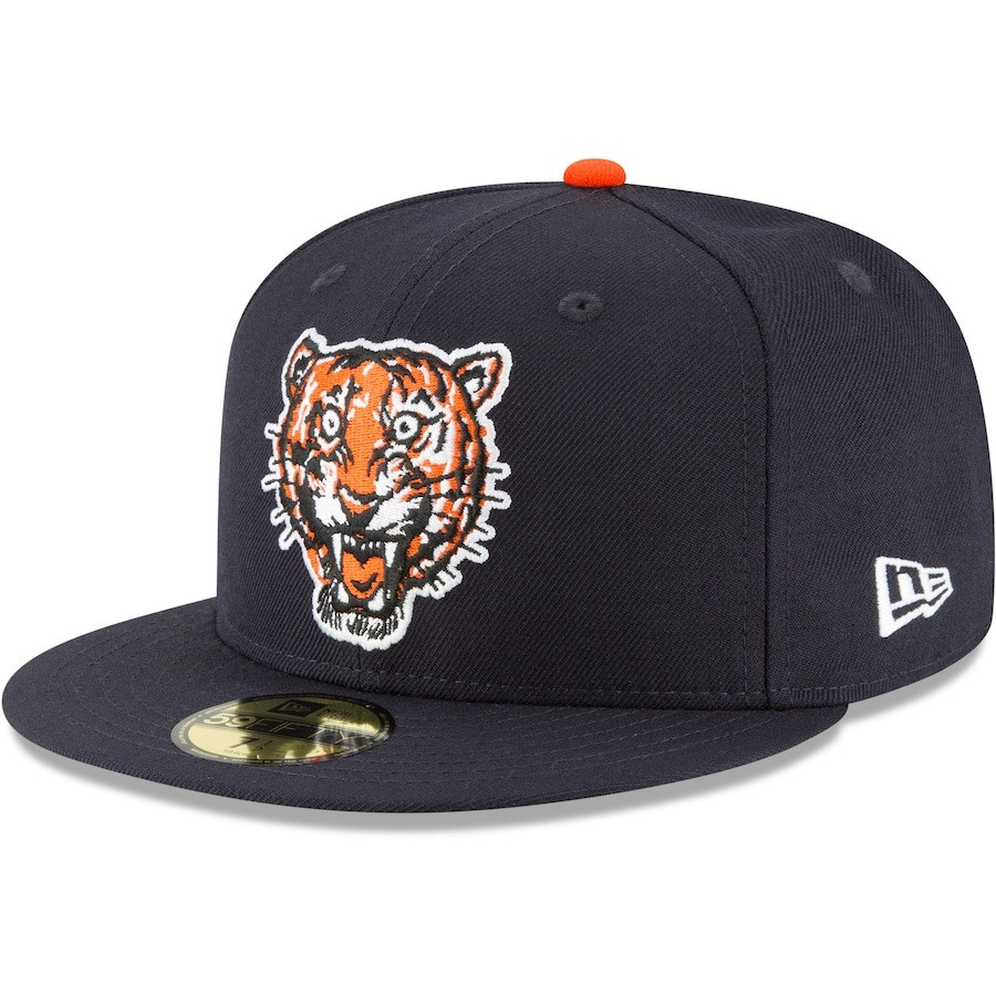 Detroit Tigers Hat Cooperstown Collection Wool 59FIFTY Fitted Hat Merchandise Fan Gifts-1