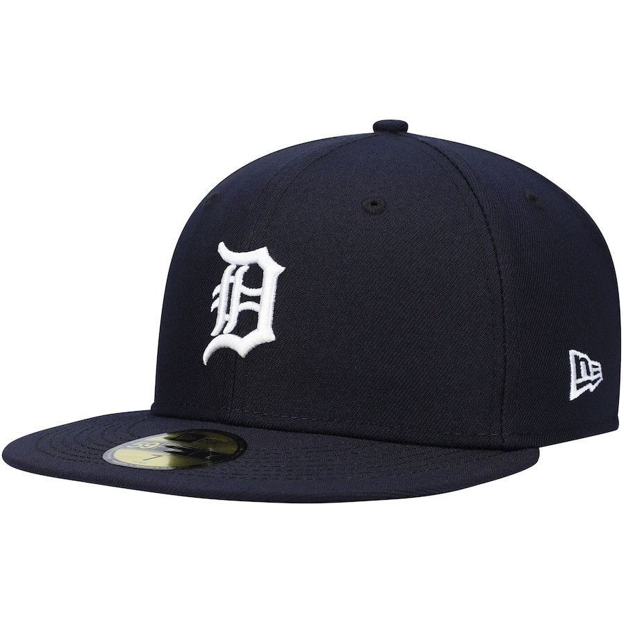 Detroit Tigers Hat MLB On-Field Home 59Fifty Fitted Hat Cap Merchandise Gifts For Fans-1