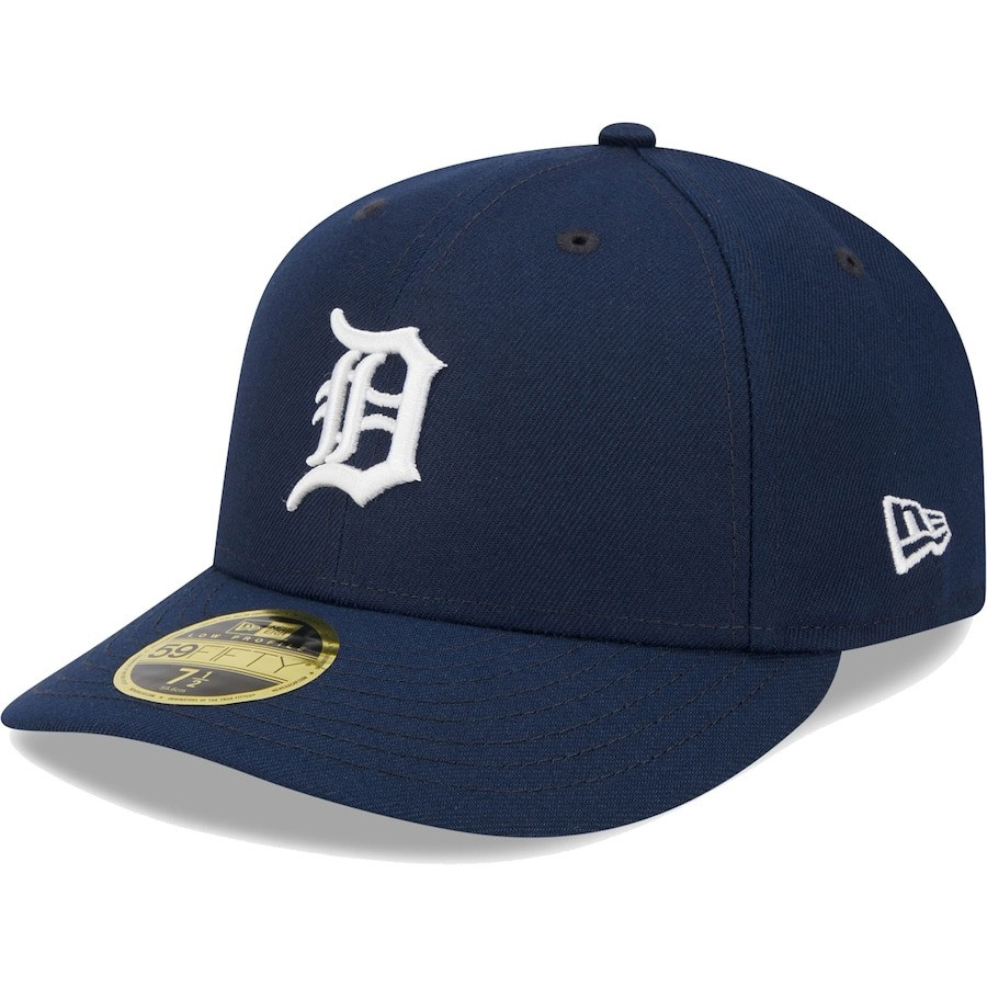 Detroit Tigers Hat New Era Navy Oceanside Low Profile 59FIFTY Fitted Hat Merch Fan Gifts-1 Detroit Tigers Hat New Era Navy Oceanside Low Profile 59FIFTY Fitted Hat Merch Fan Gifts-1